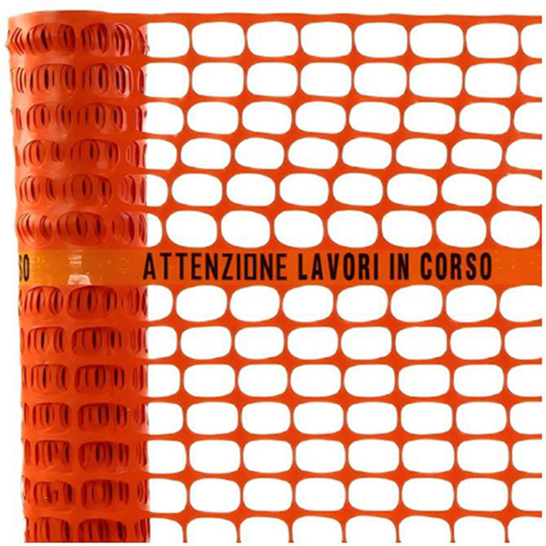 1.5mx50m Visible Custom-made Warning Tape HDPE Orange Construction Safety Net Barrier Mesh Fence