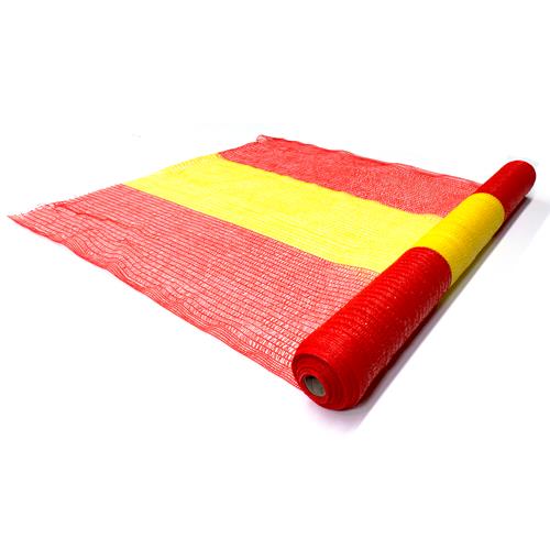 Orange And Yellow Safety Netting Fence