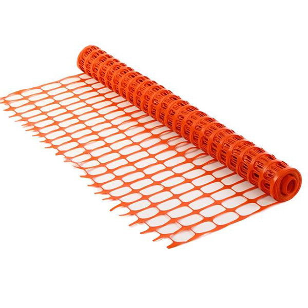 Waterproof Orange Plastic Mesh Grids 1*50m Construction Security Net Sun Protection