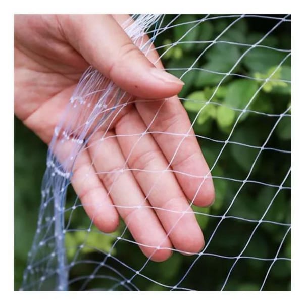 Gn153 Nylon Anti Bird Net Transparent Color Balcony Safety Netting