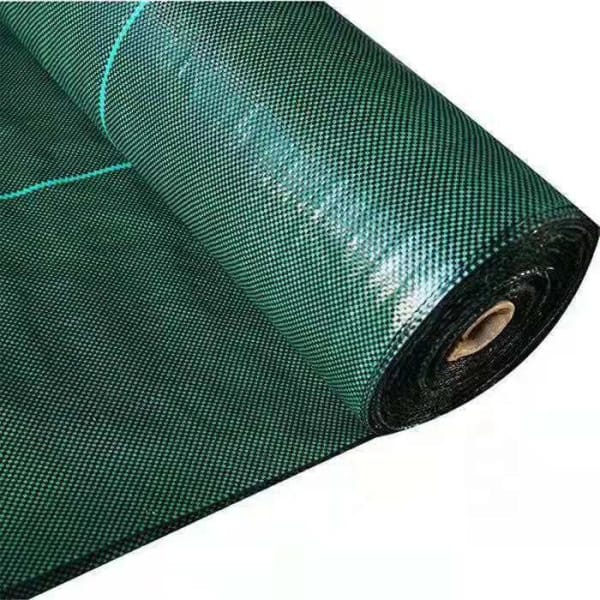 Pp+uv Green Ground Cover Grass Control Weed Mat For Agriculture Farm Garden Greenhouse Orchard