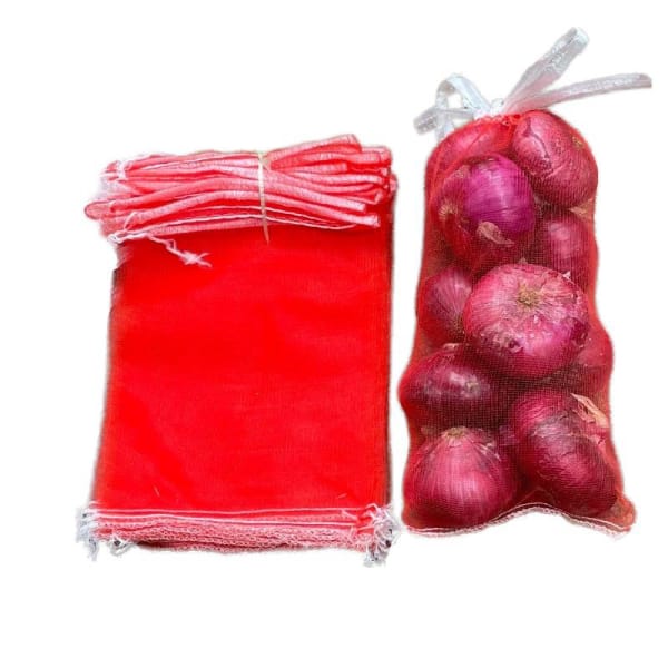 Custom Logo Wholesale 50kg Mesh Onion Bags Vegetable Bags For Packing