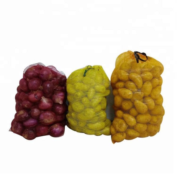 Pp Mesh Bag For Spring Fresh Potato Plastic Product Mesh Packaging Bag