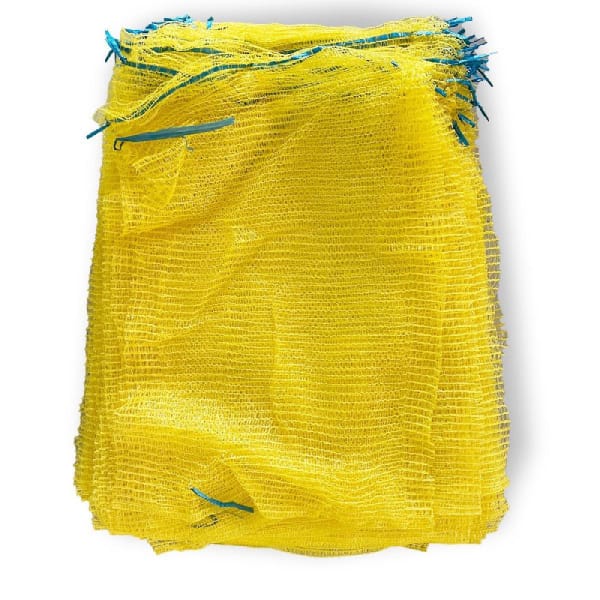 Recycled 45*75cm 50*80cm 25kg 30kg Custom Colour Vegetables Fruit Net Sack Pe Raschel Mesh Bag For Potato Onion Packaging