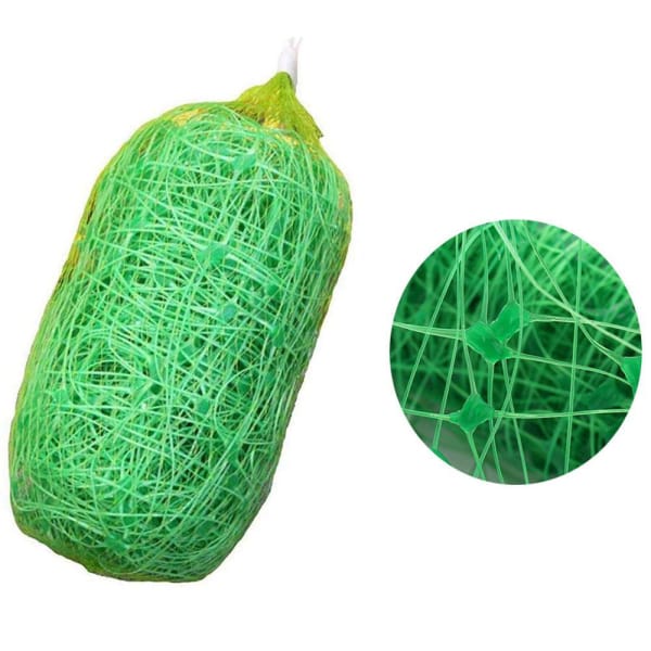 White Green 6.5ft Polypropylene Netting Plastic Trellis Mesh Vine Plant Climbing Netting Plant Support Netting For Cucumbers,Pea